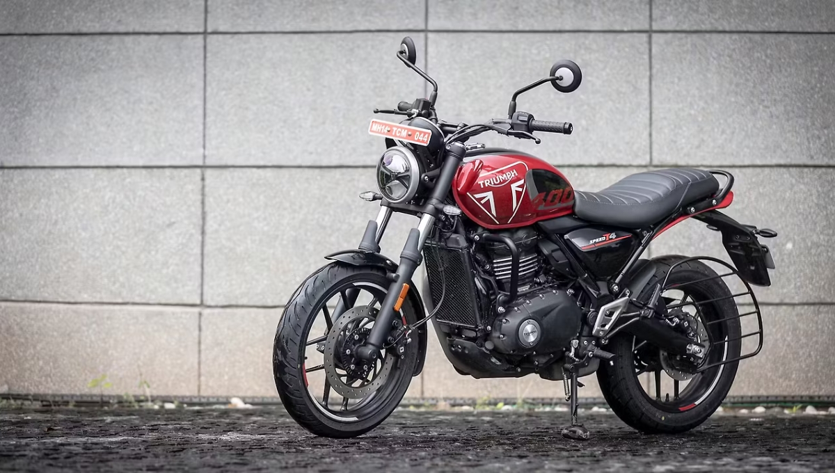 ₹2.33 लाख में लॉन्च हुई नई Triumph Speed T4 अब रफ्तार होगी आपके काबू में