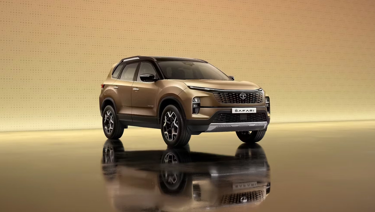 6 और 7 सीटर ऑप्शन वाली Tata Safari की शुरुआत ₹16.19 लाख से जानें इसके प्रीमियम फीचर्स
