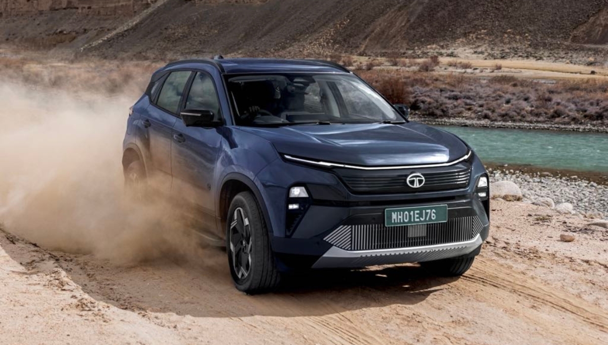 Tata Harrier EV ₹30 लाख में दे रही 622 KM की रेंज और 390 BHP का पावर जानिए क्या है खास