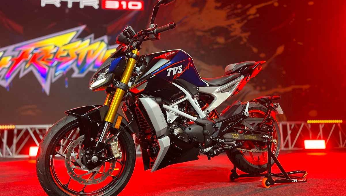 ₹2.43 लाख की Apache RTR 310 में मिल रहा है क्रूज़ कंट्रोल और ड्यूल चैनल ABS