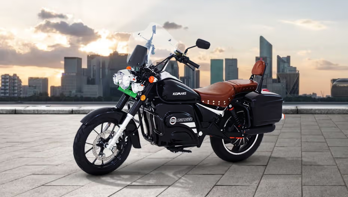 Komaki Ranger: 250 किमी की रेंज और दमदार फीचर्स वाली स्टाइलिश इलेक्ट्रिक क्रूज़र बाइक